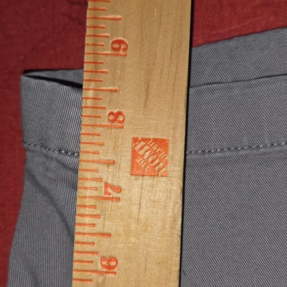 J. Crew Gray Flat Front Classic Chino 9in Inseam Mens Size 34 - Picture 11 of 13
